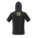 DUNK SHORT SLEEVE HOODED SHOOTING SHIRT - CORE