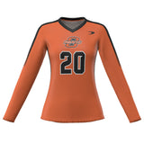 QUADRA LONG SLEEVE VOLLEYBALL JERSEY - CORE